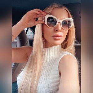 Pomellato sunglasses (milk color)